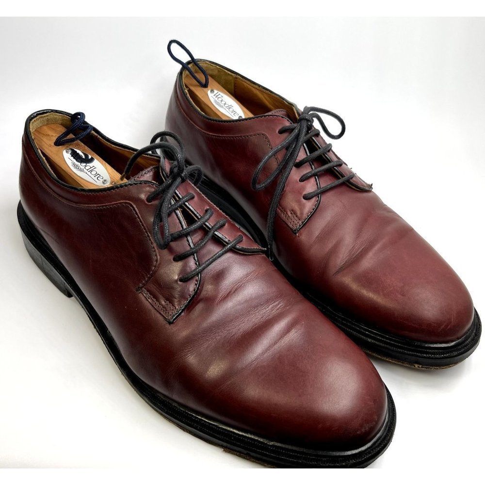 MR. B's Mens Dress SHoes Plain-Toe Derbys  Calf Leather Size 9.5 EUR 42.5
